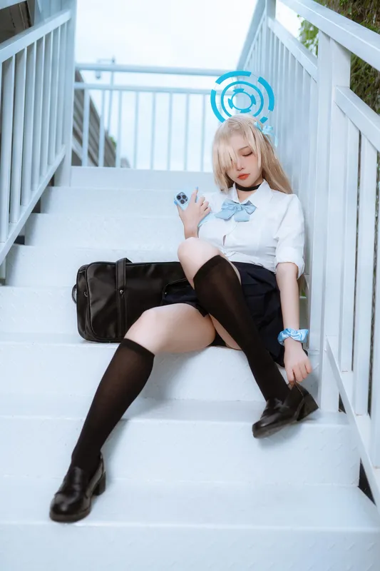 蔚蓝档案 一之濑明日奈 JK制服 - 二佐Nisa